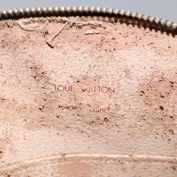 LOUIS VUITTON Monogram Trousse Demi Ronde Cosmetic Pouch M47520 LV Auth 112798 - Picture 13 of 16